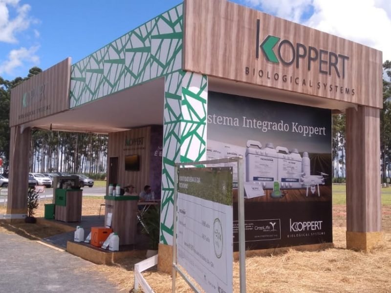 Estande Lateral Koppert - Agro Rosário - 2020